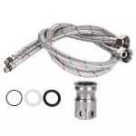 Baterie bucatarie Venustar, tip lebada , alb mat - imagine 4