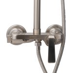 Coloana dus 3 functii aspect inox satinat Venustar - imagine 4