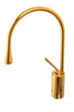 Baterie lavoar Venustar, inaltime medie, gold - imagine 4