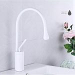 Baterie lavoar Venustar, inaltime medie,alb mat