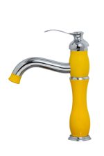 Baterie lavoar inaltime medie , gold