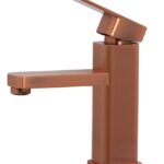 Baterie lavoar , montare chiuveta baie, cupru
