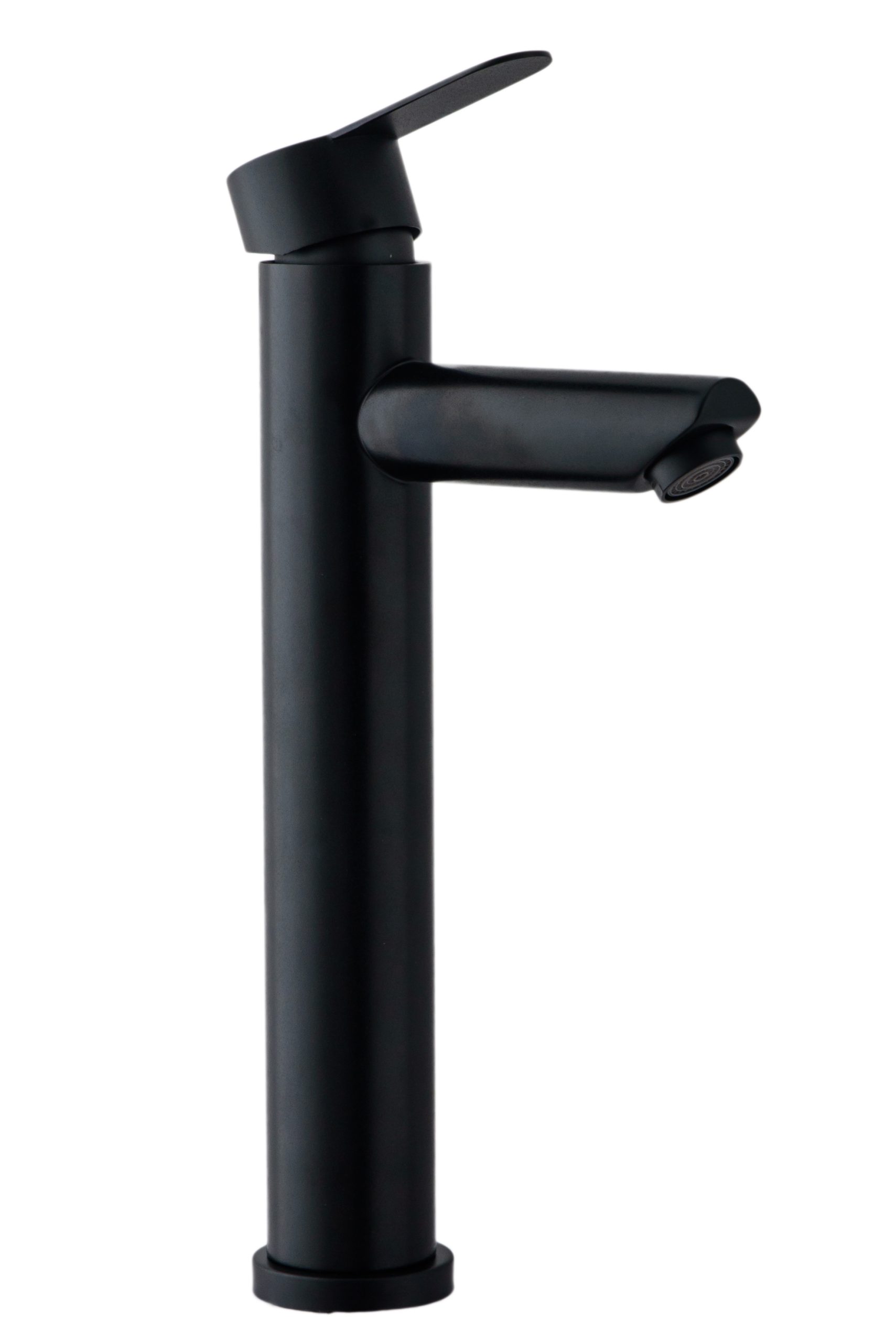 Baterie lavoar, Venustar montare pe blat, negru mat