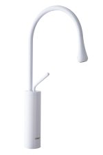 Baterie lavoar, Venustar, montare pe blat,langa lavoar,alb mat  - imagine 4