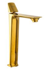 Baterie lavoar, Venustar,montare pe blat,langa lavoar , gold