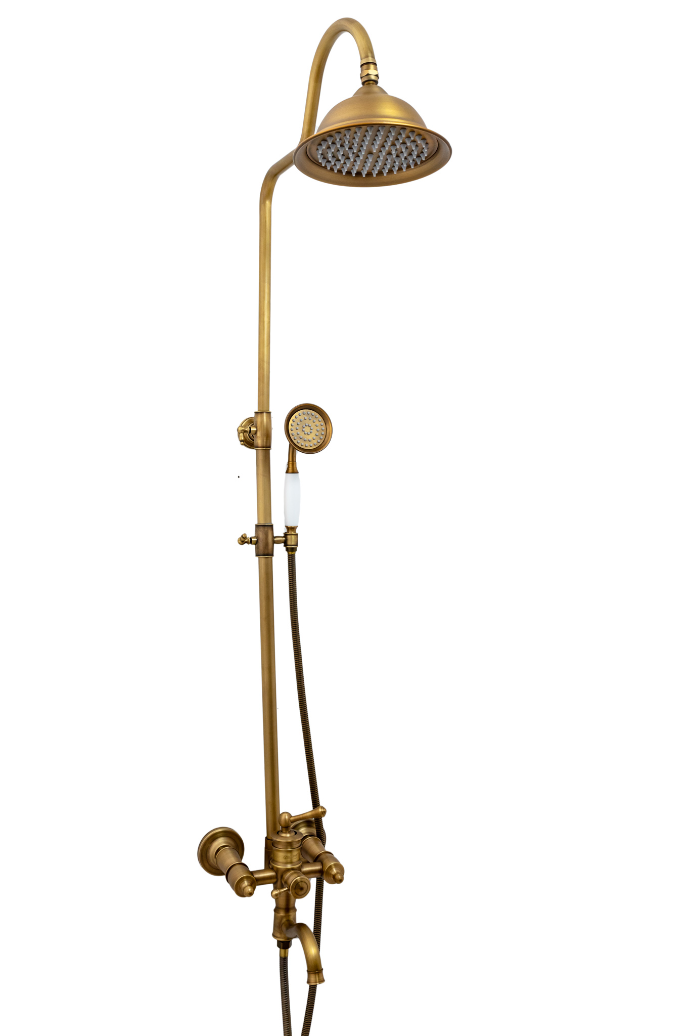 Coloana de dus Venustar,bronz antichizat, cu trei functii