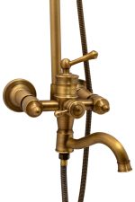 Coloana de dus Venustar,bronz antichizat, cu trei functii - imagine 3
