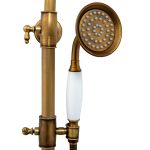 Coloana de dus Venustar,bronz antichizat, cu trei functii - imagine 4