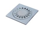 Sifon pardoseala , Venustar, 10x10 cm , inox - imagine 3