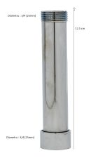 Prelungire coloana dus Venustar,crom lucios   12.5 cm - imagine 2