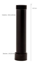 Prelungire coloana dus Venustar,negru antichizat 12.5 cm . - imagine 2