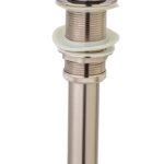 Ventil evacuare lavoar , fara prea plin inox satinat Venustar