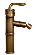 Baterie bideu Venustar, bronz antichizat cu broderie - imagine 2