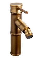 Baterie bideu Venustar ,tip bambus , bronz  antichizat