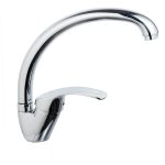 Baterie bucatarie HANBA, tip lebada , crom lucios - imagine 5