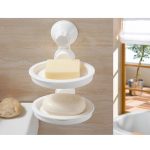 Savoniera dubla ,prindere cu ventuza , Venustar - imagine 4