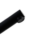 Baterie bucatarie Venustar, pipa lunga mobila , negru mat - imagine 5