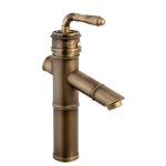 Baterie lavoar Venustar montare chiuveta baie , bronz antichizat