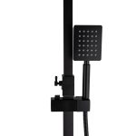 Coloana de dus Venustar , cu trei functii , negru mat - imagine 3