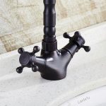 Baterie bucatarie Venustar, negru mat - imagine 6