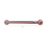 Maner cada , persoane cu dizabilitati, 40 cm , rose - imagine 2