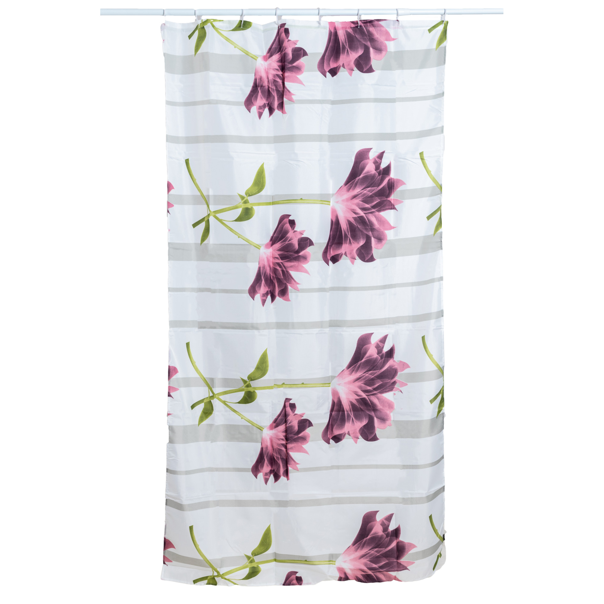 Perdea dus Venustar , imprimeu multicolor, material textil, 110cmx200cm