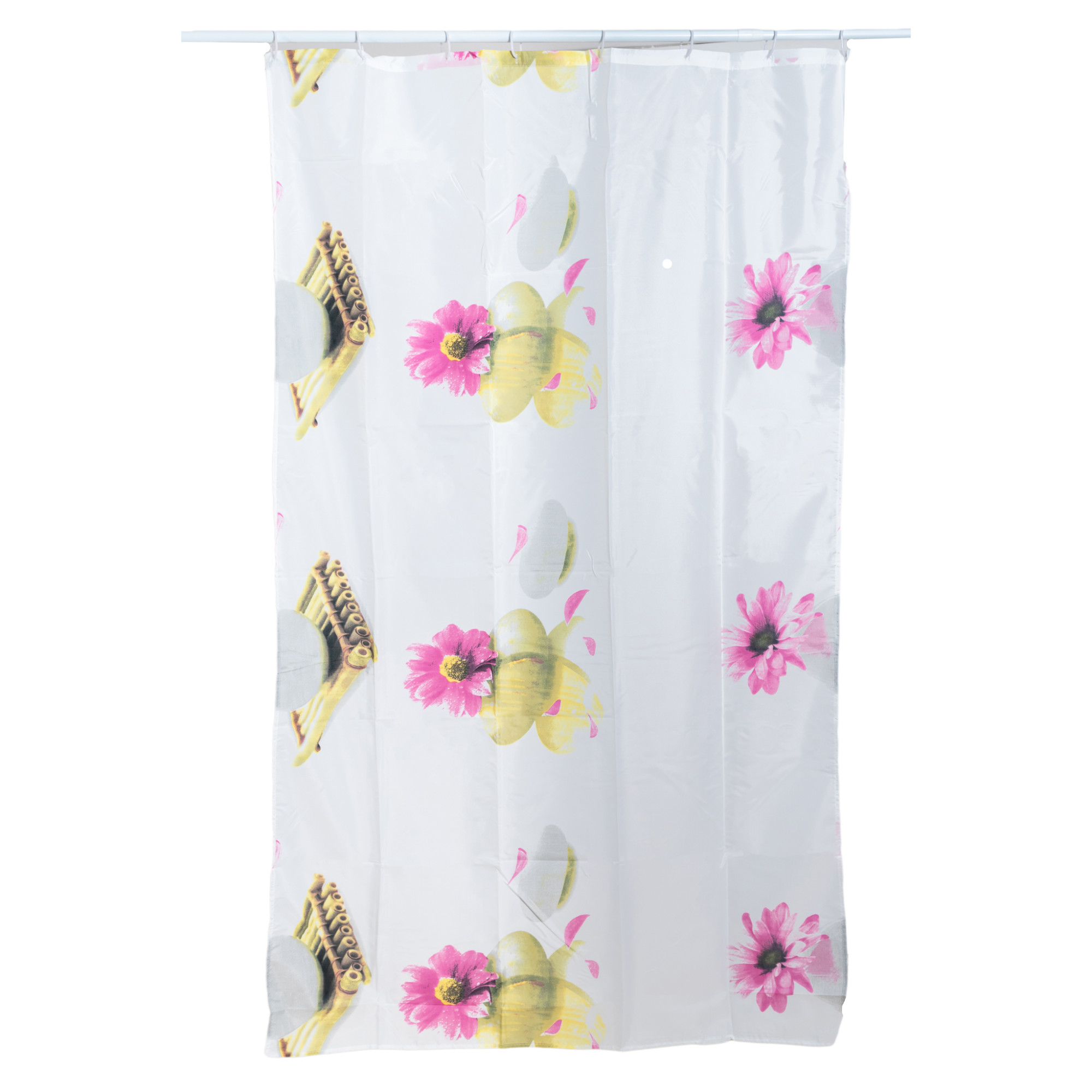 Perdea dus Venustar , imprimeu multicolor，material textil，110cmx200cm