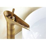 Baterie lavoar Venustar, montare blat bronz antichizat - imagine 3