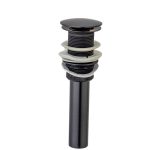 Baterie lavoar Venustar ,montare pe blat, black-jade antichizat+ventil evacuare lavoar fara prea plin - imagine 7