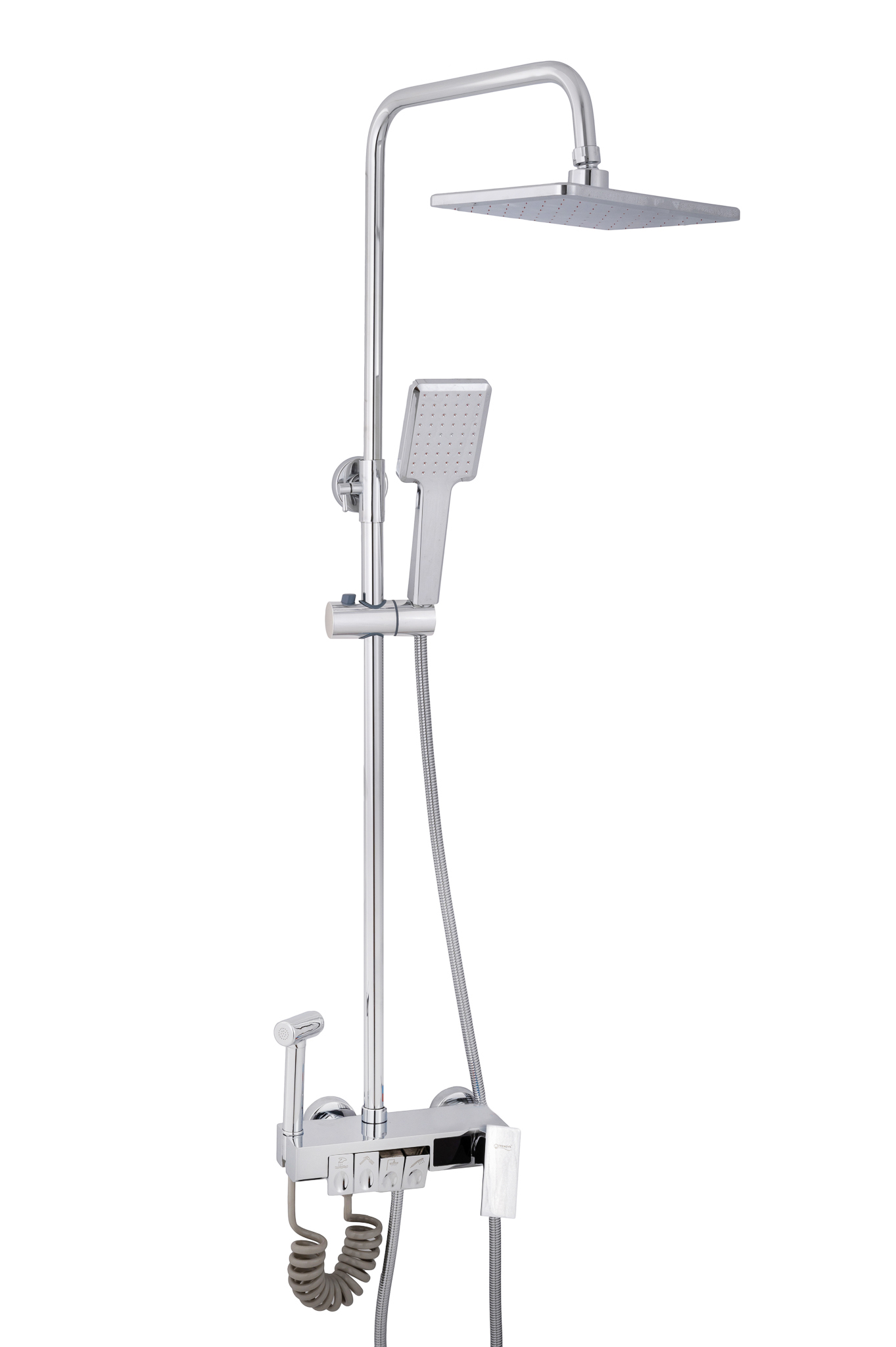 Coloana de dus Venustar , cu patru functii cu afisaj temperatura apa LCD si functie de bideu