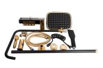 Coloana de dus Venustar , cu patru functii cu afisaj temperatura apa LCD si functie de bideu, negru gold - imagine 3
