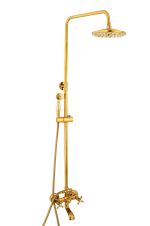 Coloana de dus Venustar ,cu trei functii , gold