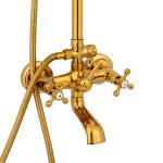 Coloana de dus Venustar ,cu trei functii , gold - imagine 4