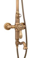 Coloana de dus Venustar , cu trei functii ,bronz antichizat - imagine 5
