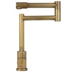 Baterie bucatarie Venustar, pipa extensibila, bronz antichizat - imagine 3