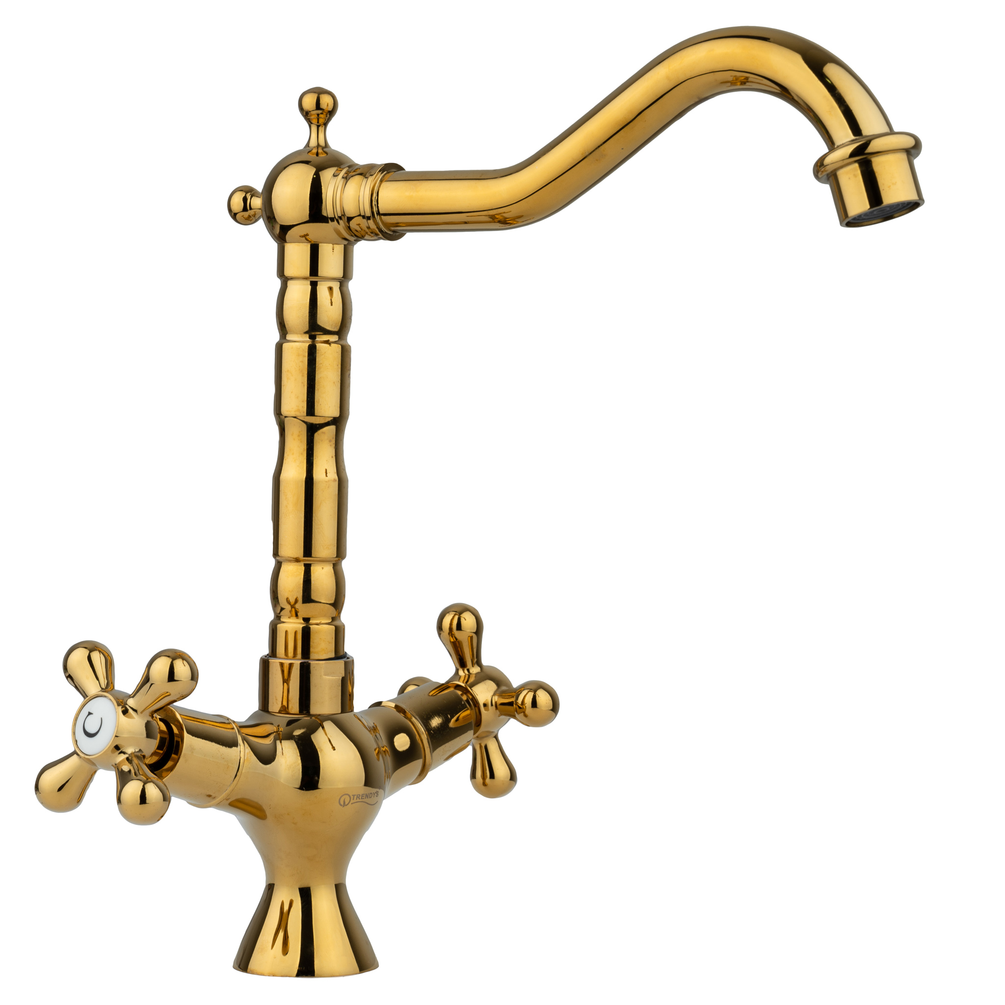 Baterie bucatarie Venustar , tip lebada ,retro-gold