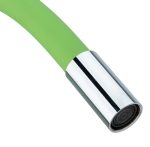 Baterie bucatarie Venustar, tip lebada pipa flexibila verde deschis - imagine 5