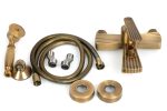 Baterie cada Venustar montare pe perete , bronz antichizat - imagine 4
