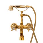 Baterie cada Venustar, montare perete gold - imagine 3