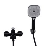 Baterie cada Venustar, montare pe perete , negru mat - imagine 4