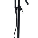 Baterie cada freestanding, Venustar ,negru mat