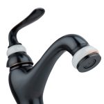 Baterie lavoar Venustar, montare chiuveta baie , black-jade antichizat - imagine 5