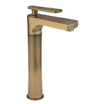 Baterie lavoar Venustar, montare pe blat , langa lavoar, bronz antichizat