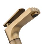 Baterie lavoar Venustar, montare pe blat , langa lavoar, bronz antichizat - imagine 4