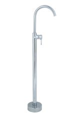 Baterie lavoar freestanding, Venustar, crom lucios - imagine 5