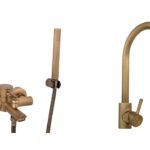 Set baterie cada Venustar +baterie lebada bronz antichizat