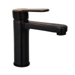 Batereie lavoar Venustar, montare chiuveta baie , negru antichizat - imagine 2