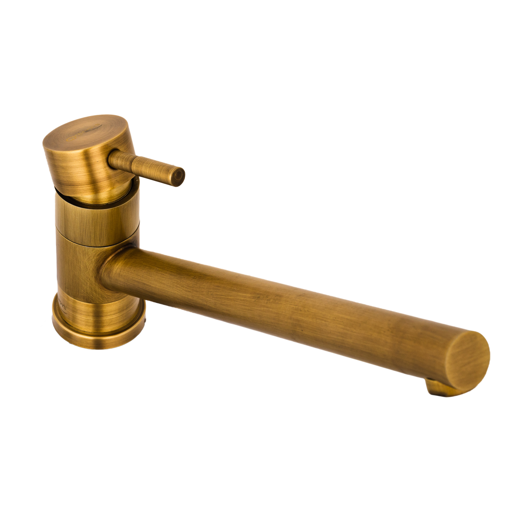 Baterie bucatarie Venustar, pipa lunga mobila , bronz antichizat
