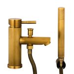 Baterie lavoar cu dus Venustar, bronz antichizat - imagine 4