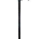 Baterie lavoar Venustar freestanding, ,negru mat